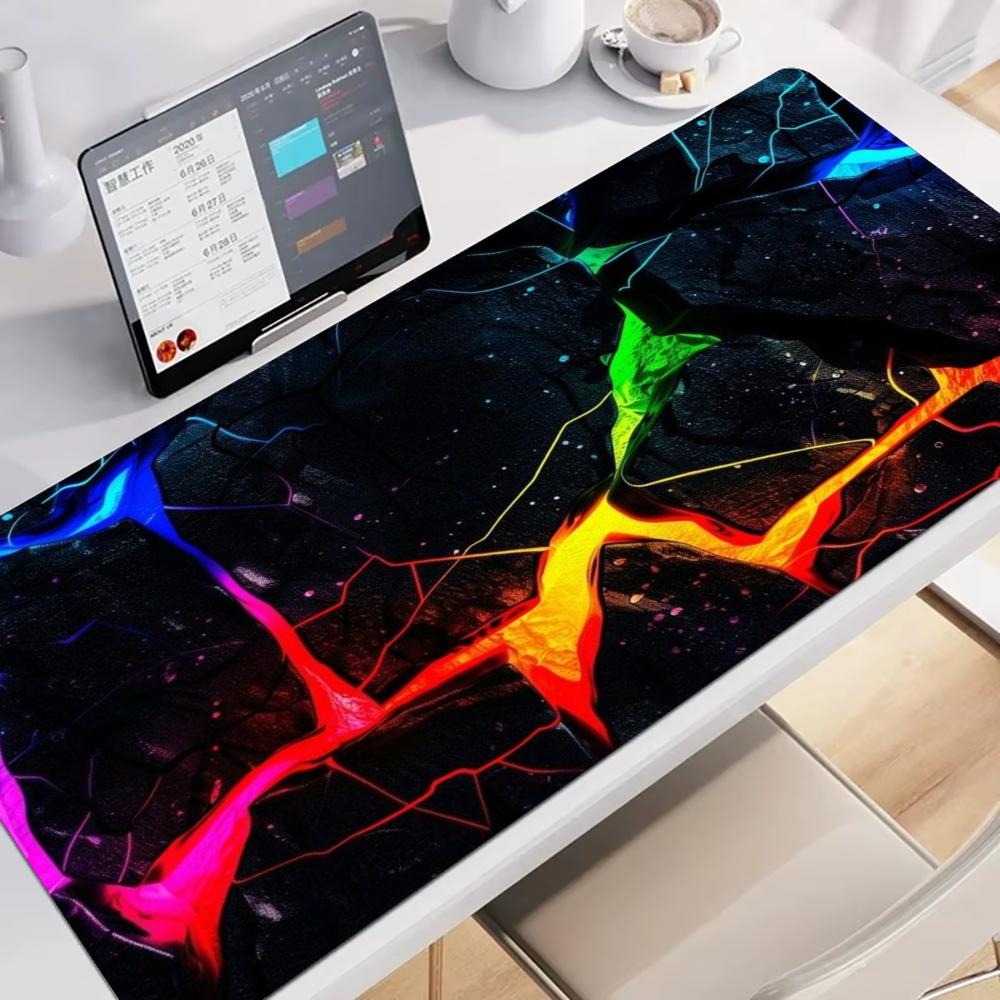 Office Tech Background - Alfombrilla de Ratón XXL para Juegos,