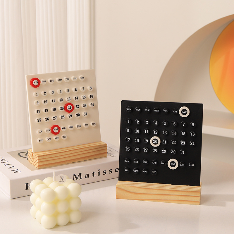 Office Tech Gadgets - Base de madera acrílica hecha a