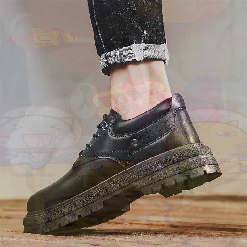 Office Tech For Men - Zapatillas deportivas de cuero Natural oscuro