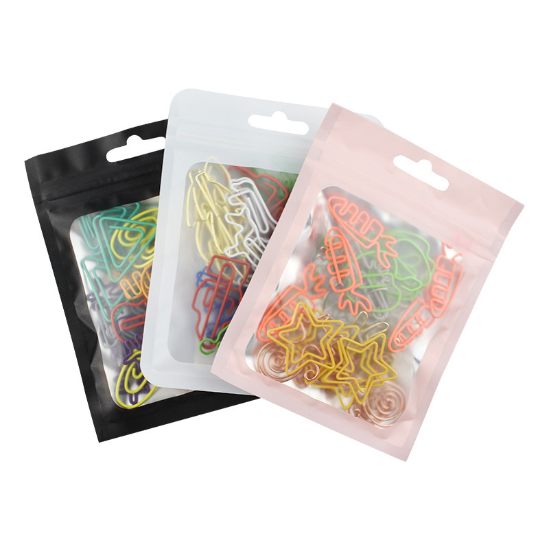 Office Desk Tech Accessories - 30 Uds. Clips de papel Kawaii,