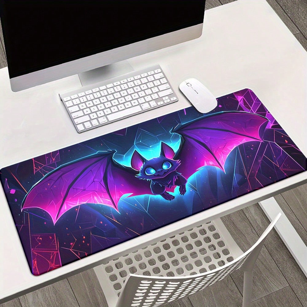 Office Tech Desk - Alfombrilla de ratón para juegos Cute