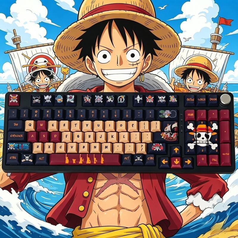 Tech For Office - Juego de Teclas BANDAI One Piece