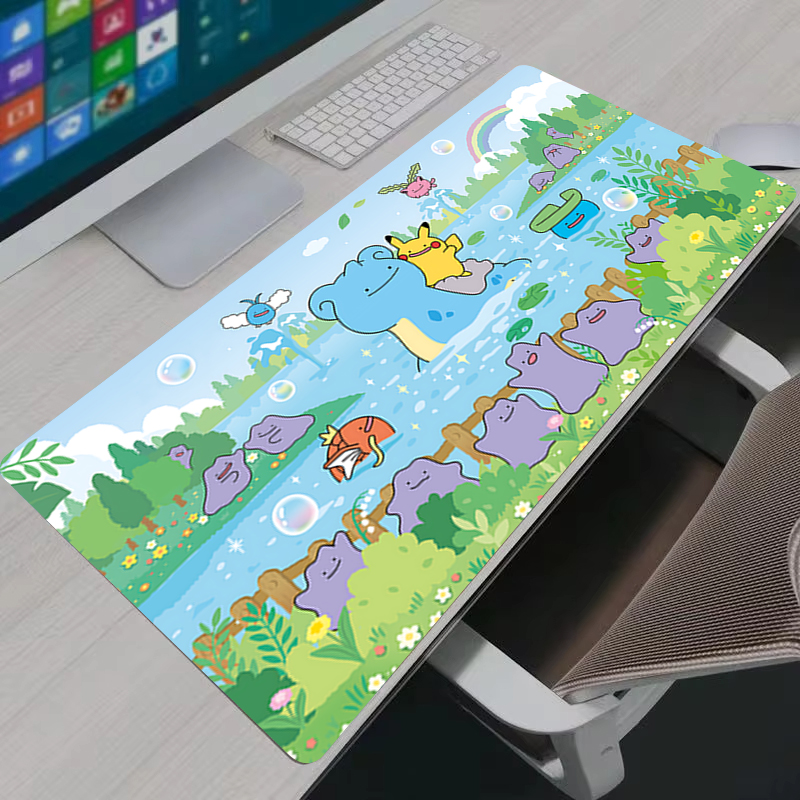 Office Desk Tech Accessories - Alfombrilla de Ratón Gamer Grande XXL