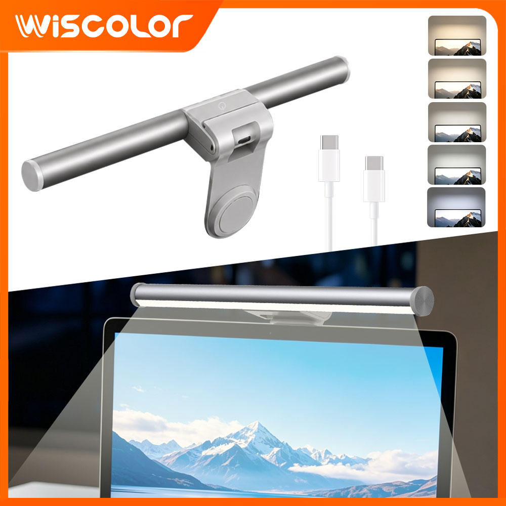 Office Desk Tech Accessories - Luces LED RGBIC, Barra de Luz