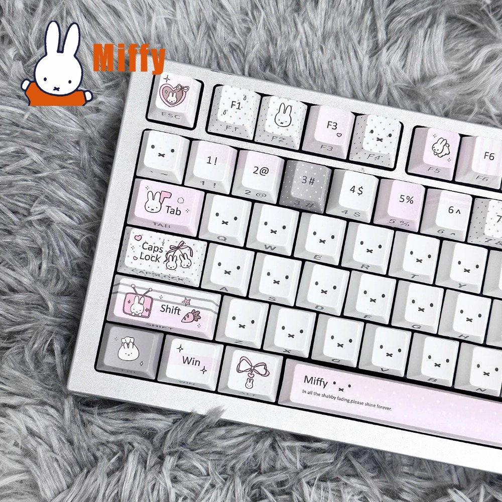 Set de Teclas Kawaii Miffy par - Tech For Office reseña y precio
