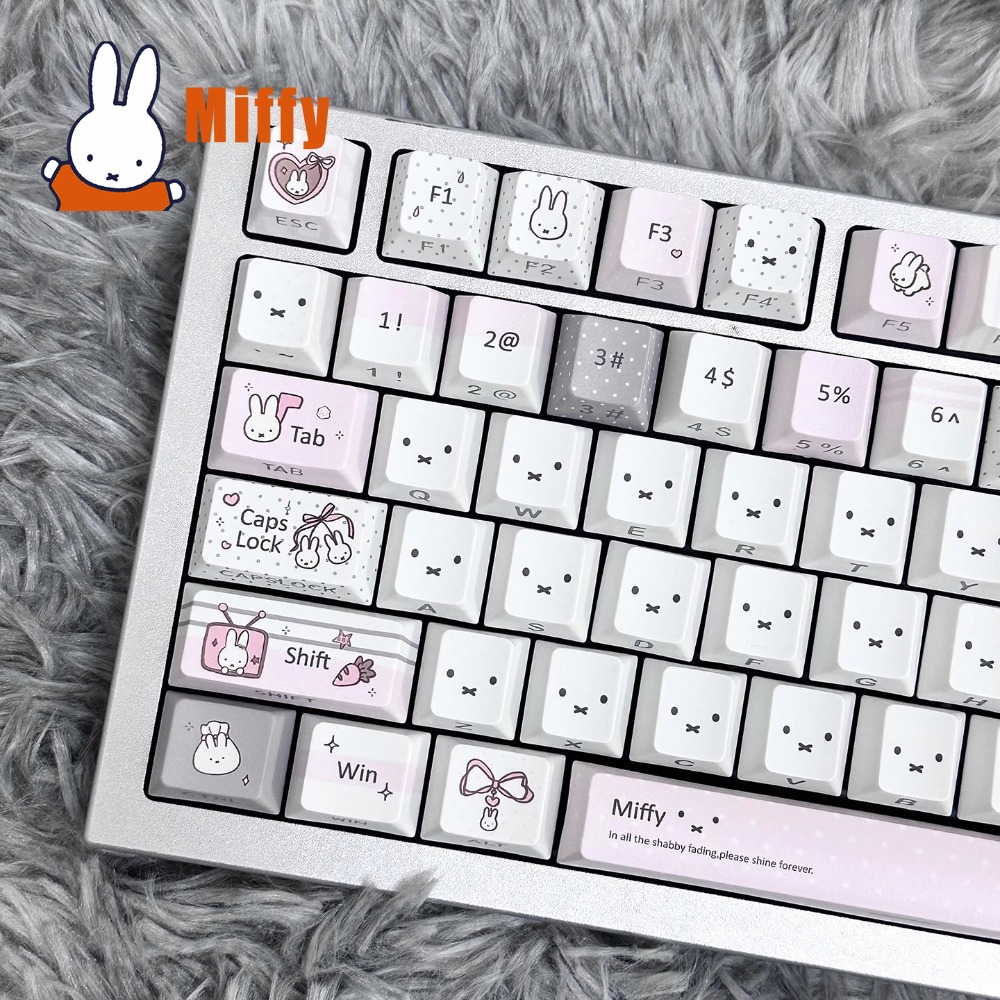 Set de Teclas Kawaii Miffy par - Tech For Office reseña y precio