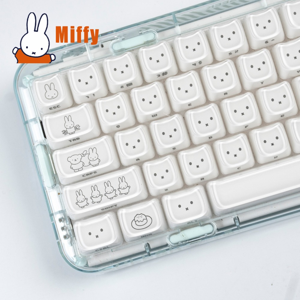 Teclas Kawaii Miffy, teclas co - Tech For Office reseña y precio