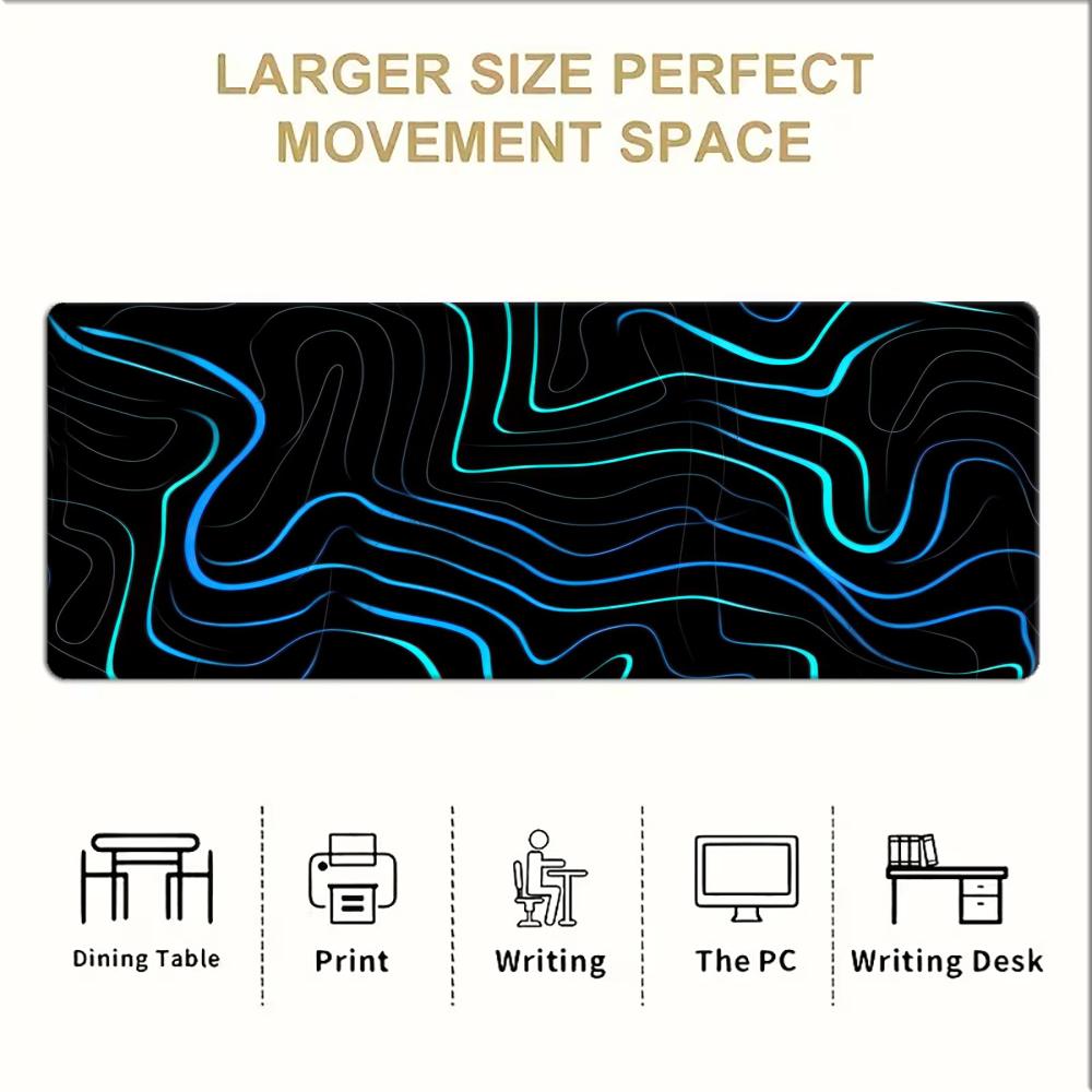 Alfombrilla de Ratón XXL para  - Office Tech Background reseña y precio