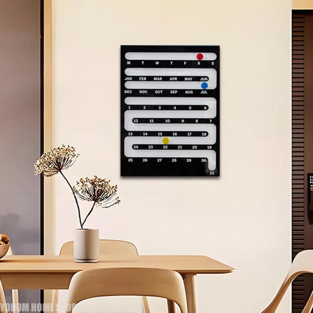 Calendario perpetuo acrílico n - Office Tech Gadgets reseña y precio