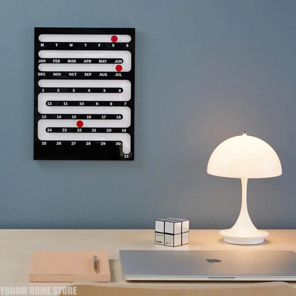 Calendario perpetuo acrílico n - Office Tech Gadgets reseña y precio