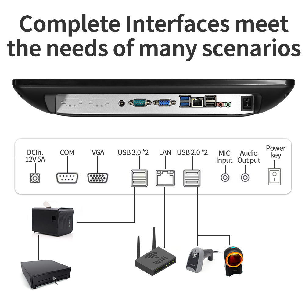 Computadora POS de escritorio, - Cash Drawer Pos reseña y precio