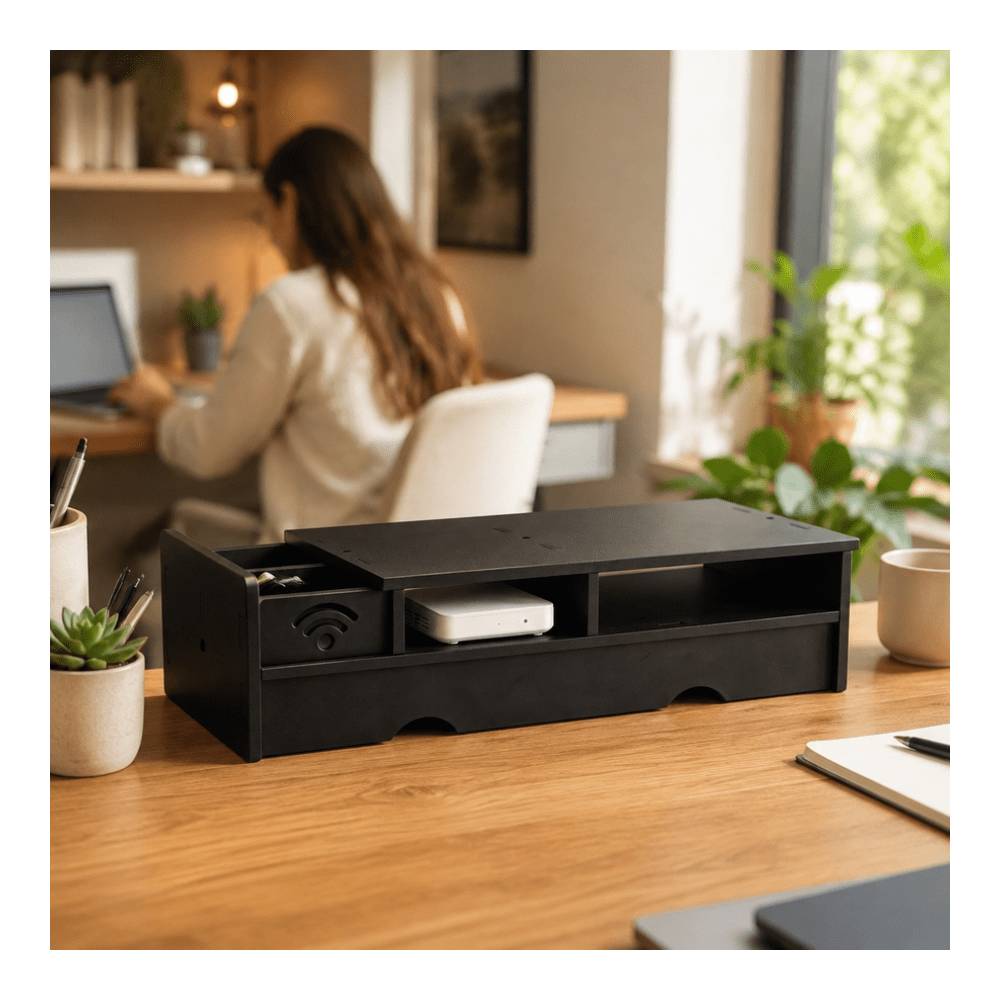 Caja de Almacenamiento para Ro - Office Tech Desk reseña y precio