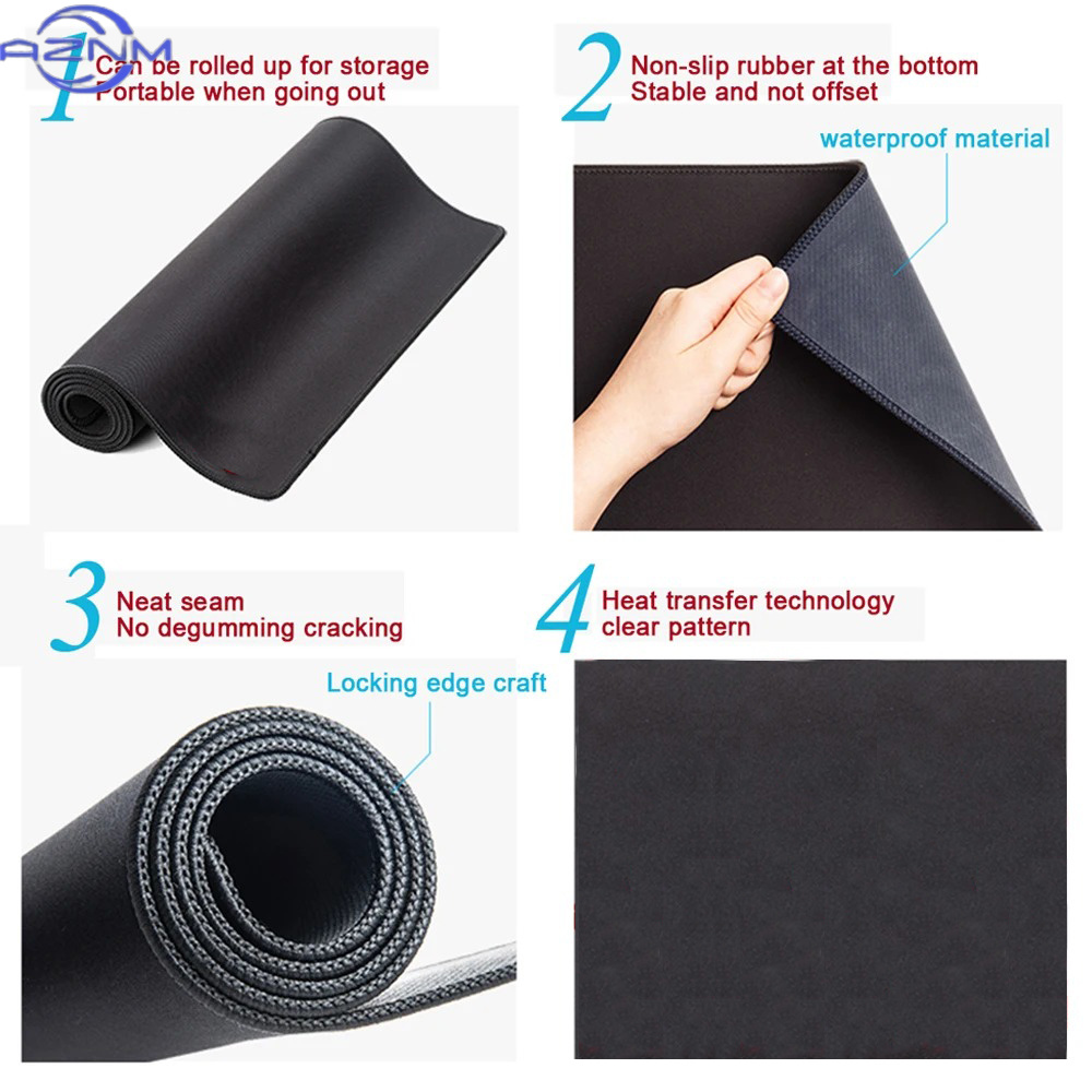 Alfombrilla de ratón grande Sk - Office Desk Tech Accessories reseña y precio