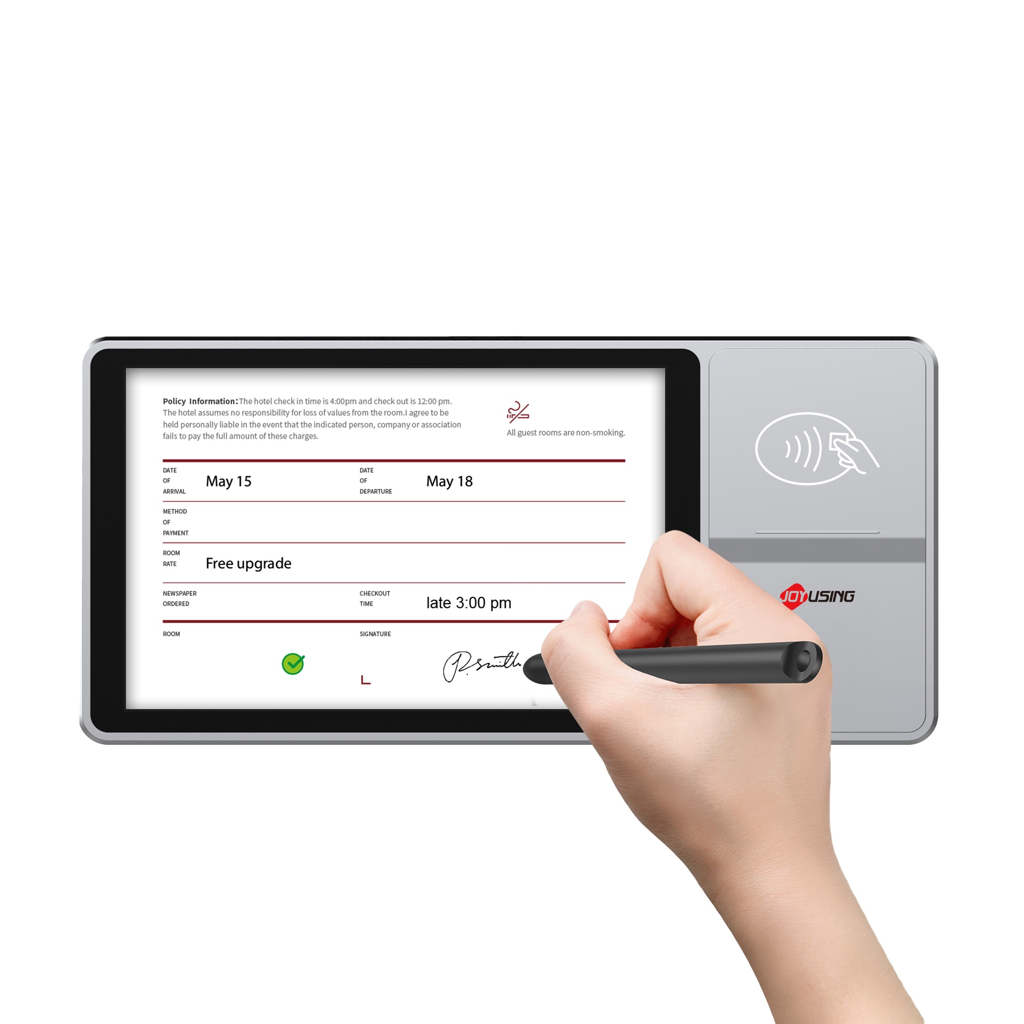 Escáner de Documentos con Huel - Digital Signature Pad reseña y precio