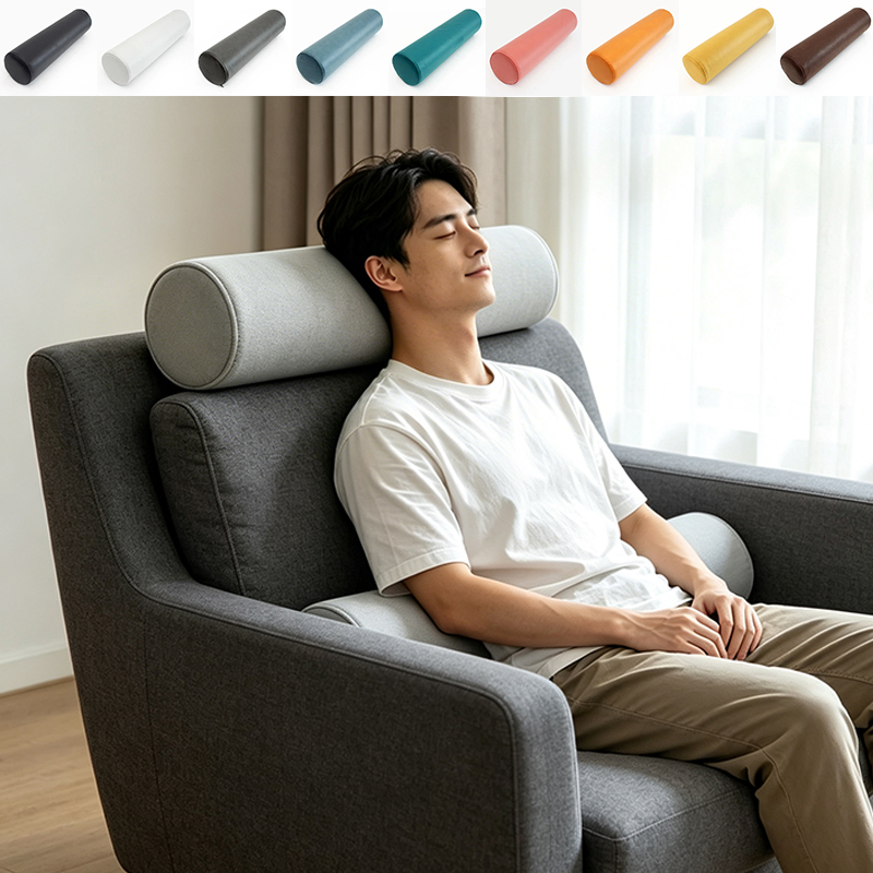 Almohada cilíndrica grande mul - Office Tech Desk reseña y precio