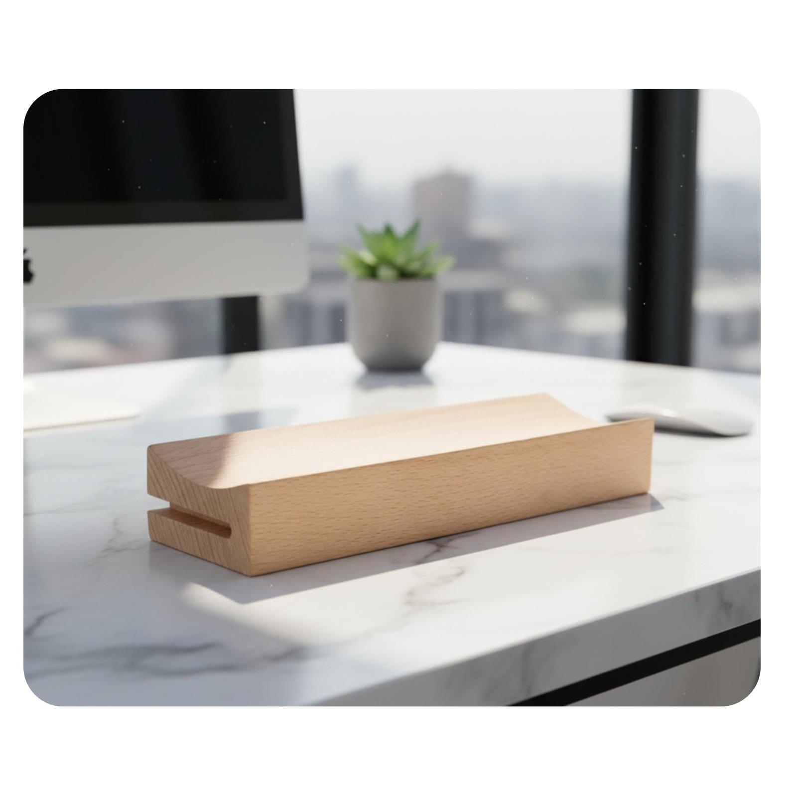Base de madera para calendario - Office Tech Gadgets reseña y precio