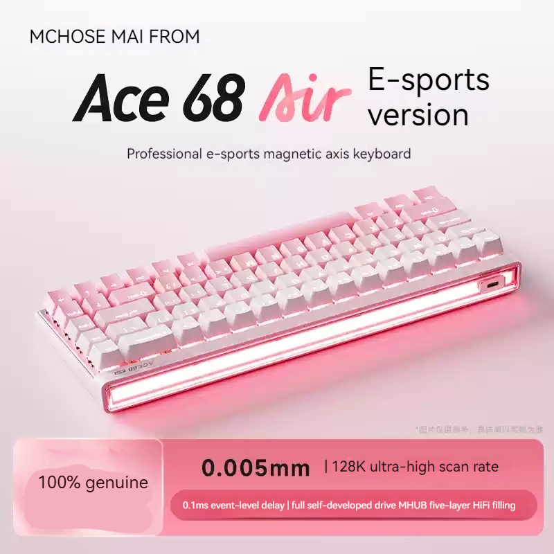 Teclado mecánico Mchose Ace68  - Tech For Office reseña y precio