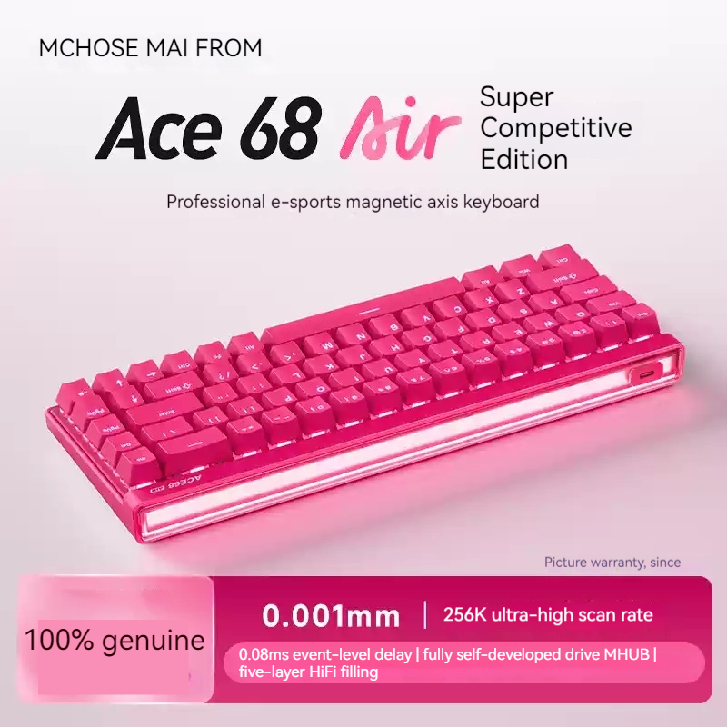 Teclado mecánico Mchose Ace68  - Tech For Office reseña y precio