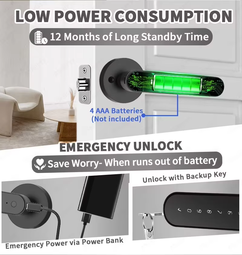 Cerradura de puerta digital in - Tech For Office reseña y precio